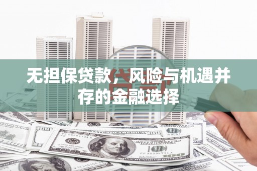 萝北无担保贷款，风险与机遇并存的金融选择