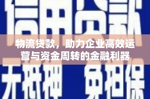 萝北物流贷款，助力企业高效运营与资金周转的金融利器