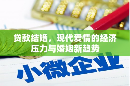 萝北贷款结婚，现代爱情的经济压力与婚姻新趋势