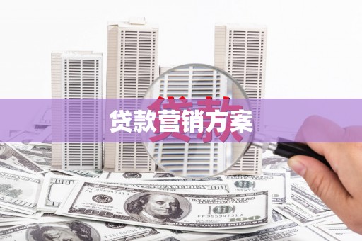 萝北贷款营销方案