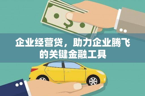 萝北企业经营贷，助力企业腾飞的关键金融工具