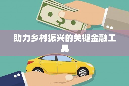 萝北助力乡村振兴的关键金融工具