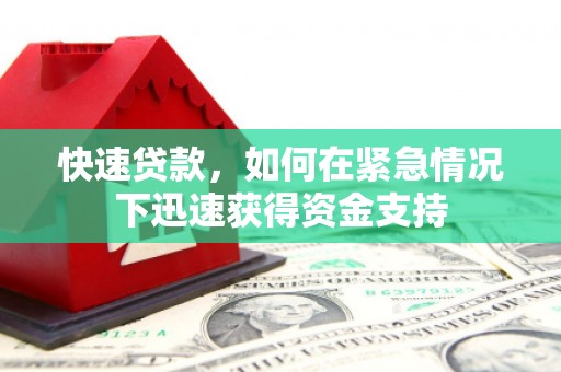 萝北快速贷款，如何在紧急情况下迅速获得资金支持