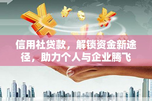 萝北信用社贷款，解锁资金新途径，助力个人与企业腾飞