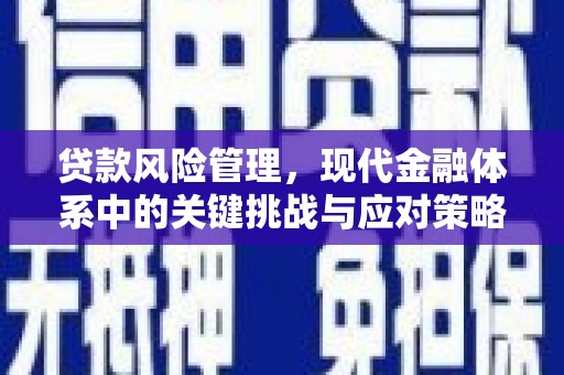 萝北贷款风险管理，现代金融体系中的关键挑战与应对策略