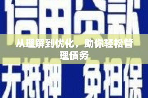萝北从理解到优化，助你轻松管理债务