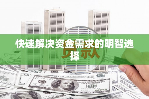 萝北快速解决资金需求的明智选择