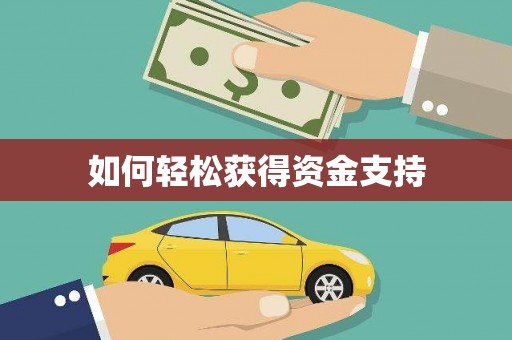 萝北如何轻松获得资金支持