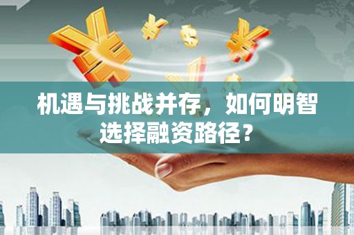 萝北机遇与挑战并存，如何明智选择融资路径？