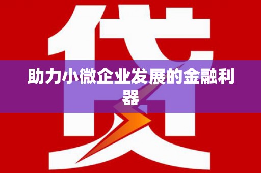萝北助力小微企业发展的金融利器